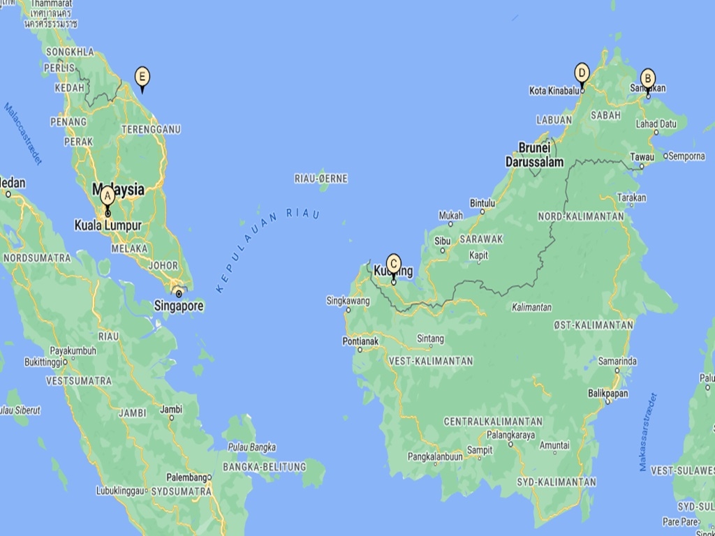 Det bedste af Malaysia og Borneo